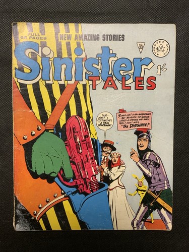 Sinister tales comic alan - comic,
