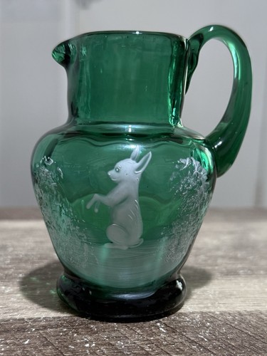 Mary gregory cream - cream, jug