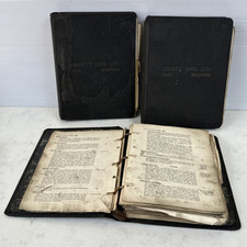 Jowett Javelin Jupiter Bradford Service Bulletin 1946-52 Technical Data Cars (M)