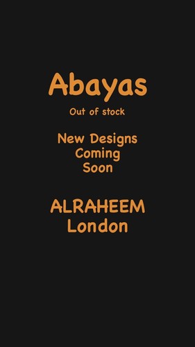 Laddies abaya size - abaya,