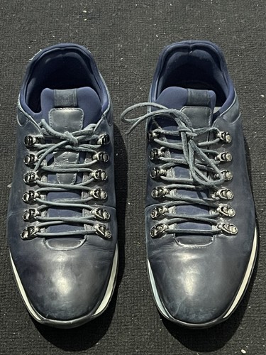 Massimo dutti leather trainers - leather,