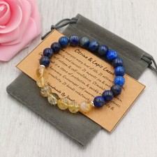 CITRINE & LAPIS LAZULI