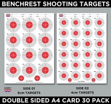 Benchrest Shooting 6cm & 4cm