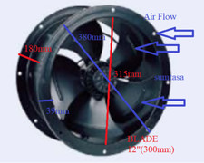 300mm Industrial Duct Fan