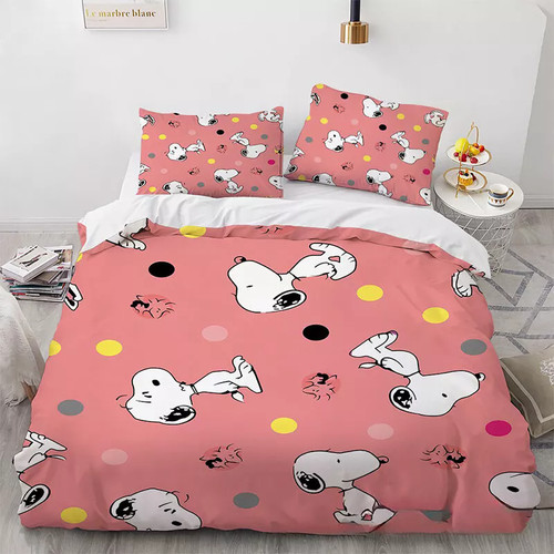 Snoopy dogs printed duvet - dogs,