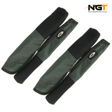 2 x PAIRS OF NGT TIP AND BUTT PROTECTORS FOR CARP COARSE FISHING MADE UP ROD SET