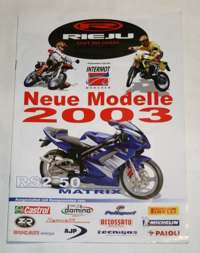 Rieju 2003 new - 2003, model
