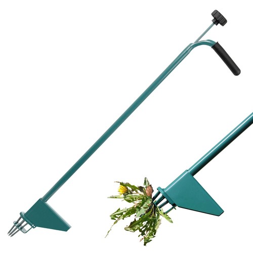 Steel weed puller claw - weed,
