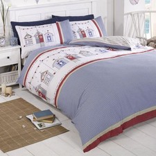 BEACH HUT DUVET COVER SET
