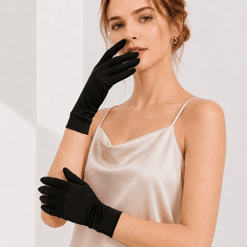 100 mulberry silk gloves - mulberry,