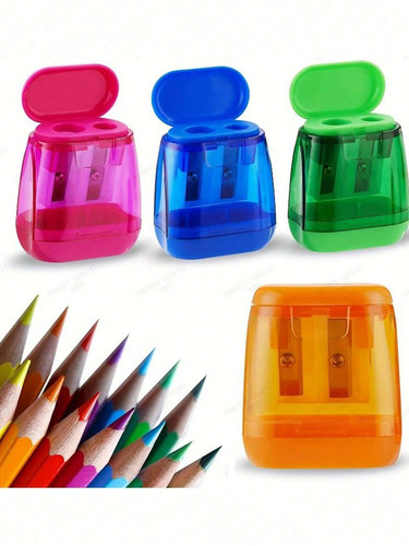 4pcs dual hole manual pencil - dual,