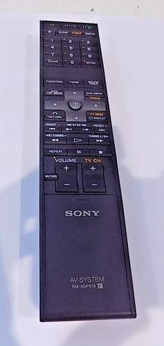 Sony adp018 system - sony, av