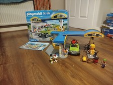 Playmobil 70201 City Life Fuel Station petrol station playset INCOMPLETE READ!