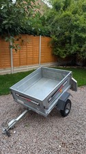 Erdé 102 Tilting Trailer VGC With Brand New Unused Tyres 245kg Payload
