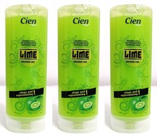 3 x Cien Lime Shower Gel With