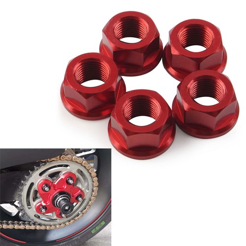 M10 rear sprocket - rear, nuts