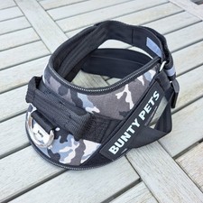 Bunty Yukon Dog Harness No Pull Anti-Pull, Adjustable, Medium Grey Camo 67-87cm