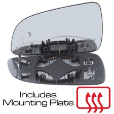 Mirror Glass Vauxhall Astra H