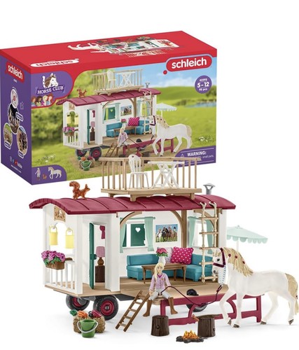 Schleich horse club - horse, caravan