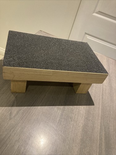 Handmade small wooden step - handmade,