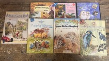 Job lot x7 animal related paper craft card making cd roms 
