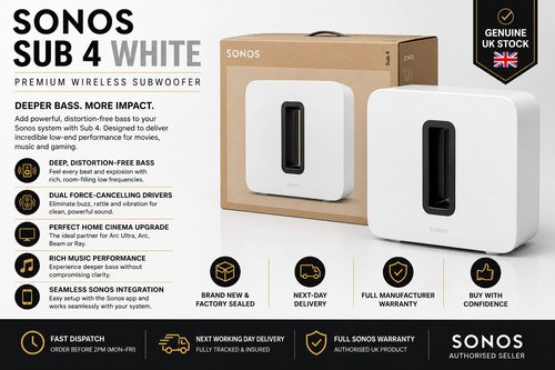Sonos sub white - sub,