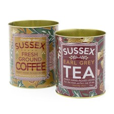 Set of 2 Retro Metal Sussex