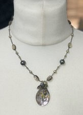 925 Sterling Silver Abalone