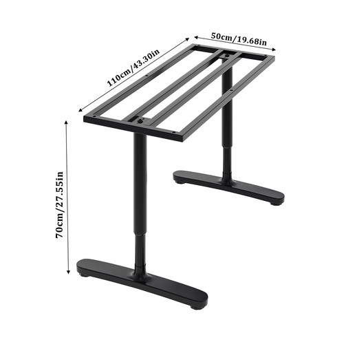 Dining table metal steel - metal,