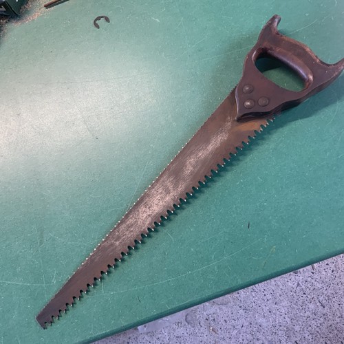 Double sided serated - sided, saw