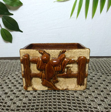 Vintage Haeger Planter Western