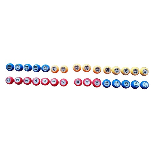 30pcs bingo ball raffle balls - 30pcs,