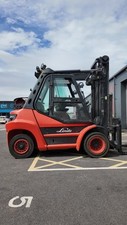 Linde H80T Forklift Truck – 8000kg Capacity, 4.5m Lift, 2009, 72kW