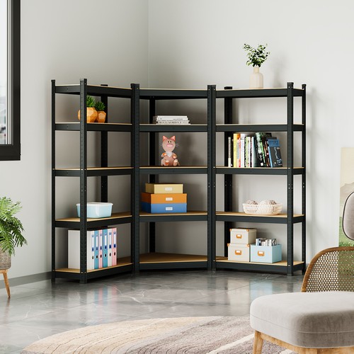 Bays corner racking garage - 3-bays,