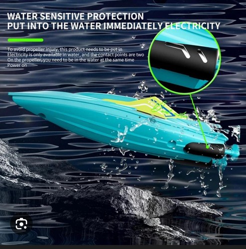 Mini high speed racing boat - high,