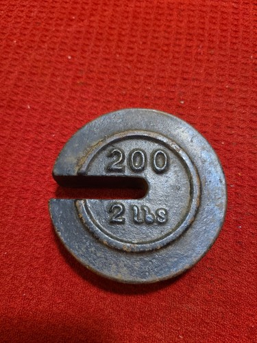 Vintage scale weight from - scale,