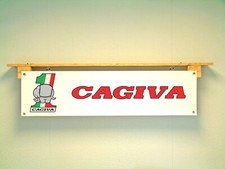 CAGIVA Motorcycle Banner Garage Workshop Wall Display 125 Mito Elefant WMX