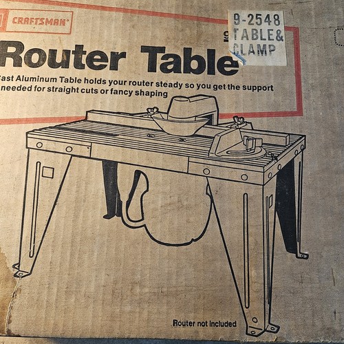 Vintage craftsman router table - vintage,