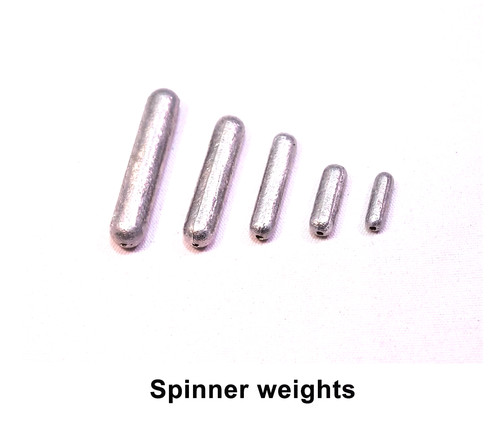 Spinner lead weights flying - flying, c