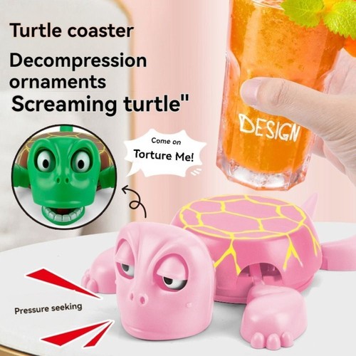 Turtle coaster with - turtle,