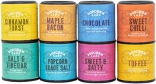 Popcorn Shed Popcorn Seasonings (8 Flavours) - Sweet and Savoury Popcorn Flavou