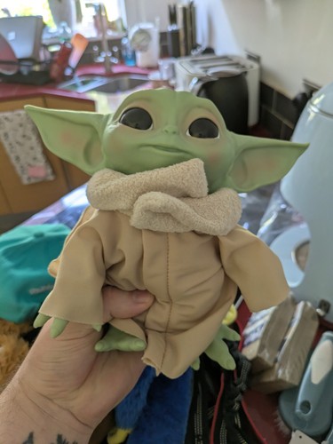 Baby yoda grogu - plush, 29cm