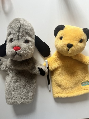 Sooty and sweep soft toy - sooty,