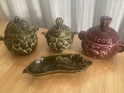 Set sadler face - pots, mint