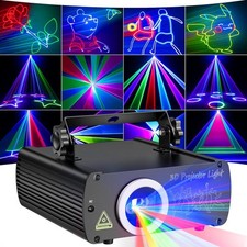 Ehaho Party Disco Lights L2600 | 3D RGB Animation Dj Lights with Music Sound Act