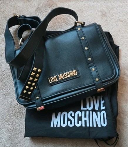Love moschino black studded - moschino,