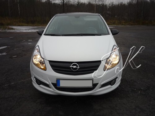 Front lip spoiler - front, vauxhall