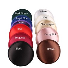 Round Satin Hat Base for