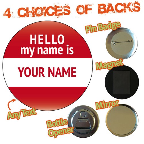 Personalised hello name is - my,