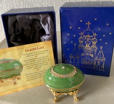 FABERGE INSPIRED ENAMELED EGG